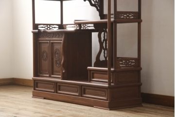 飾り棚の塗装を剥離(ストリップド)リメイク!