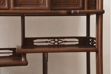 飾り棚の塗装を剥離(ストリップド)リメイク!