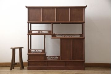 飾り棚の塗装を剥離(ストリップド)リメイク!