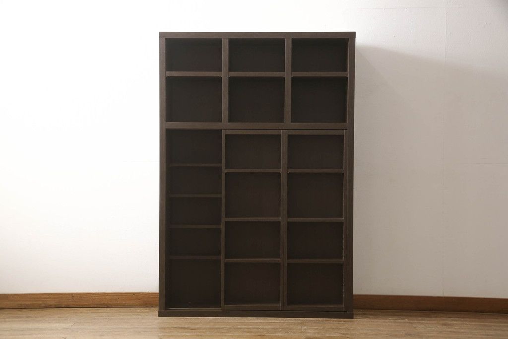 本棚の高さを低くリメイク!天板固定は目立たない方法で加工。