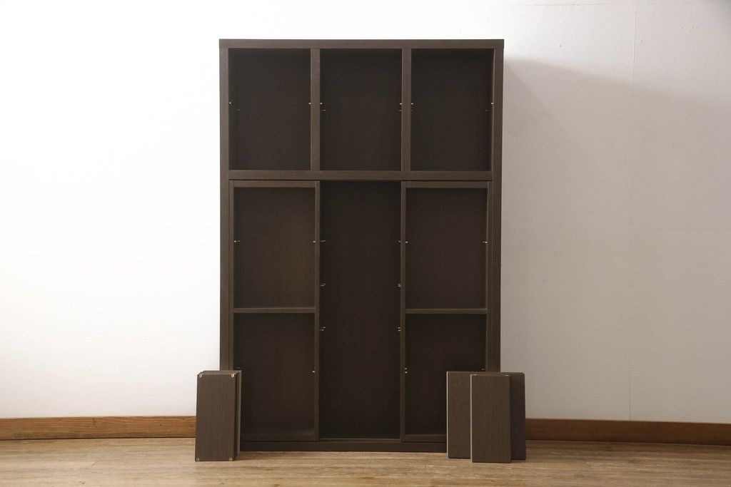 本棚の高さを低くリメイク!天板固定は目立たない方法で加工。