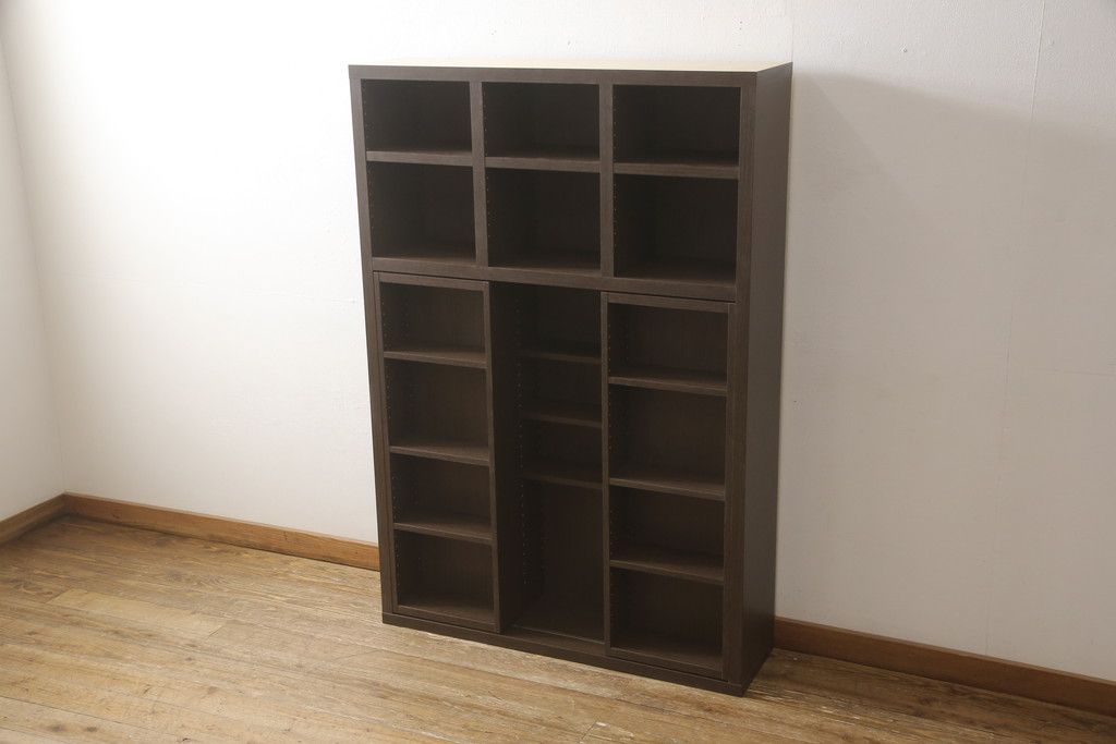 本棚の高さを低くリメイク!天板固定は目立たない方法で加工。