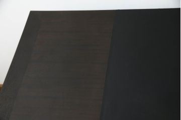 両袖机を綺麗に再生!天板を補強し、レザートップも張り替え。分割して搬入できるよう、全体を3分割仕様へ。