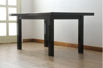 座卓をテーブルにリメイク!指定サイズで角脚を新規製作し取り付け。