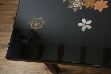 座卓をテーブルにリメイク!指定サイズで角脚を新規製作し取り付け。