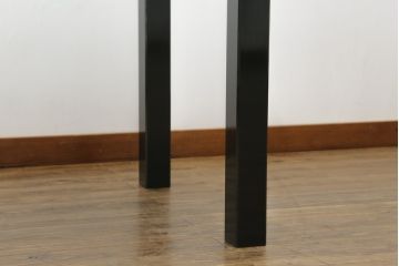 座卓をテーブルにリメイク!指定サイズで角脚を新規製作し取り付け。