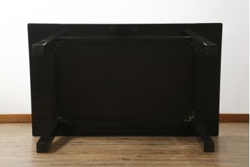 座卓をテーブルにリメイク!指定サイズで角脚を新規製作し取り付け。