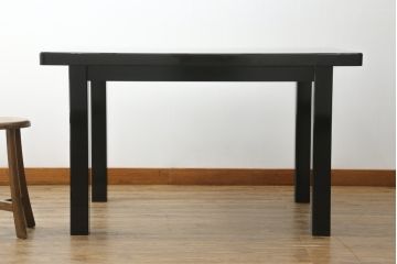 座卓をテーブルにリメイク!指定サイズで角脚を新規製作し取り付け。