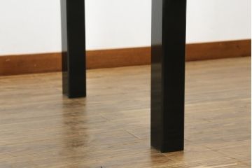 座卓をテーブルにリメイク!指定サイズで角脚を新規製作し取り付け。
