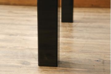 座卓をテーブルにリメイク!指定サイズで角脚を新規製作し取り付け。