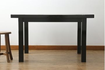 座卓をテーブルにリメイク!指定サイズで角脚を新規製作し取り付け。