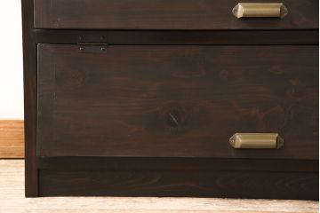 【オーダー注文・受注生産商品】パタパタ扉の収納棚(下駄箱、キャビネット)