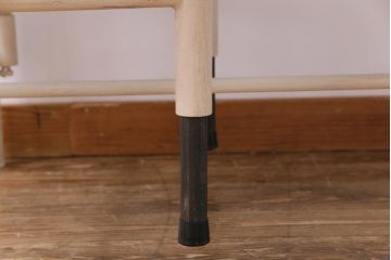 【オーダー注文・受注生産商品】格納スツール付きテーブル　6脚(6人掛け、ダイニングテーブル、作業台)