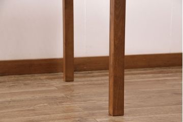 【オーダー注文・受注生産商品】レーザー組子入りダイニングテーブル　七宝文様(4人掛け、食卓)
