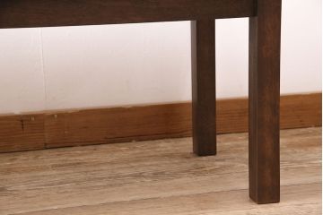 【オーダー注文・受注生産商品】レーザー組子入りセンターテーブル　三重菱文様(ローテーブル、リビングテーブル)