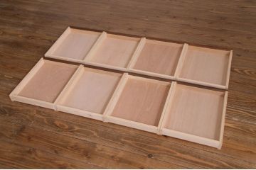 【オーダー注文・受注生産商品】両面引出し付きダイニングテーブル　4人掛け　オーク材(6人掛け、食卓、作業台、机)