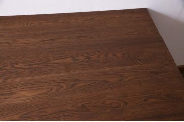 【オーダー注文・受注生産商品】両面引出し付きダイニングテーブル　6人掛け　オーク材(8人掛け、食卓、作業台、机)