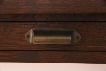 【オーダー注文・受注生産商品】両面引出し付きダイニングテーブル　6人掛け　オーク材(8人掛け、食卓、作業台、机)