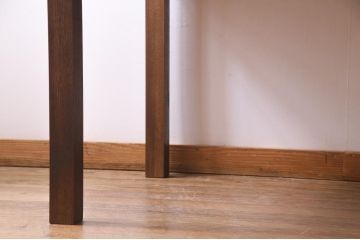 【オーダー注文・受注生産商品】両面引出し付きダイニングテーブル　6人掛け　オーク材(8人掛け、食卓、作業台、机)