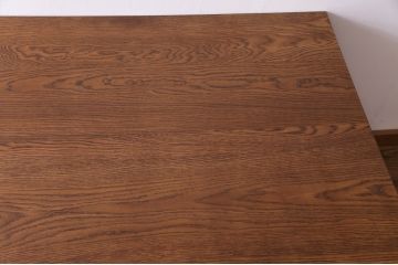 【オーダー注文・受注生産商品】棚付きダイニングテーブル　6人掛け(8人掛け、食卓、作業台、机)