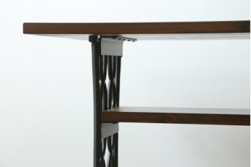 【オーダー注文・受注生産商品】アンティークの鉄脚が味わい深いミシンテーブル