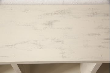 【オーダー注文・受注生産商品】ラフジュ工房オリジナル　エイジングの効いたペイントがシャビーな雰囲気を醸し出すマス目棚(飾り棚、収納棚、本棚、オープンラック)
