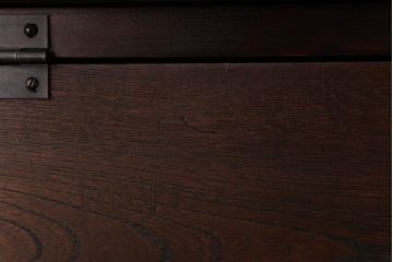 【オーダー注文・受注生産商品】ラフジュ工房オリジナル　古い木の味わいが楽しめるパタパタ扉の壁掛け収納棚(吊り戸棚、ウォールシェルフ)