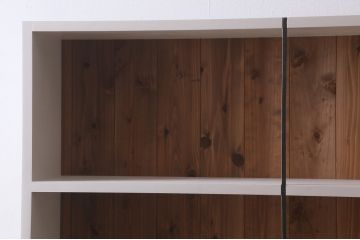 【オーダー注文・受注生産商品】ラフジュ工房オリジナル　ペイント家具　ナチュラルインテリアにぴったりな収納棚(オープンラック、飾り棚、本棚)