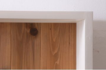 【オーダー注文・受注生産商品】ラフジュ工房オリジナル　ペイント家具　ナチュラルインテリアにぴったりな収納棚(オープンラック、飾り棚、本棚)