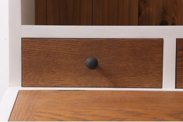 【オーダー注文・受注生産商品】ラフジュ工房オリジナル　ペイント家具　ナチュラルインテリアにぴったりな収納棚(オープンラック、飾り棚、本棚)