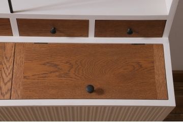 【オーダー注文・受注生産商品】ラフジュ工房オリジナル　ペイント家具　ナチュラルインテリアにぴったりな収納棚(オープンラック、飾り棚、本棚)