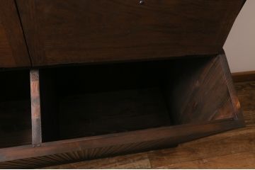 【オーダー注文・受注生産商品】ラフジュ工房オリジナル　落ち着きのある色合いが大人の雰囲気を醸し出す収納棚(飾り棚、本棚、オープンラック)