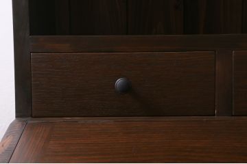 【オーダー注文・受注生産商品】ラフジュ工房オリジナル　落ち着きのある色合いが大人の雰囲気を醸し出す収納棚(飾り棚、本棚、オープンラック)