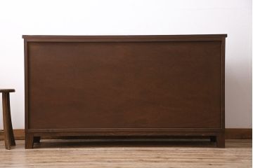 【オーダー注文・受注生産商品】ラフジュ工房オリジナル　引き出し20杯　レトロな佇まいが魅力的な脚付きチェスト(サイドチェスト、サイドボード、引き出し)