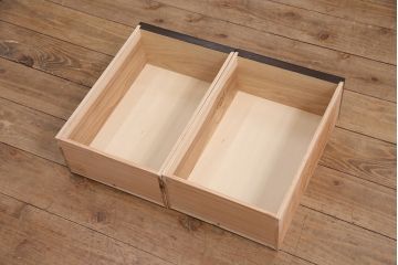 【オーダー注文・受注生産商品】ラフジュ工房オリジナル　コンパクトなサイズ感のキャビネット(水屋箪笥、収納棚、食器棚、戸棚)