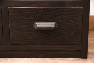 【オーダー注文・受注生産商品】ラフジュ工房オリジナル　コンパクトなサイズ感のキャビネット(水屋箪笥、収納棚、食器棚、戸棚)
