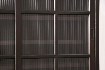 【オーダー注文・受注生産商品】ラフジュ工房オリジナル　和モダンなお部屋づくりにぴったりの水屋箪笥(食器棚、収納棚、戸棚、キャビネット)
