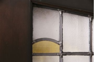 【オーダー注文・受注生産商品】ラフジュ工房オリジナル　ステンドグラスがアクセントのドア(建具)