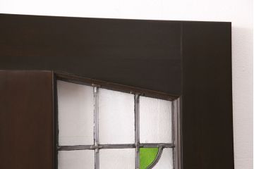 【オーダー注文・受注生産商品】ラフジュ工房オリジナル　ステンドグラスがアクセントのドア(建具)