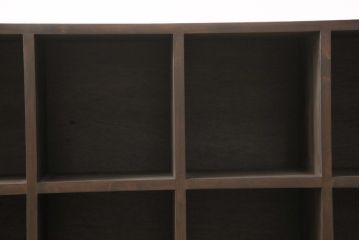 【オーダー注文・受注生産商品】ラフジュ工房オリジナル　見せる収納でインテリアをさらに盛り上げるマス目棚(ロッカー、収納棚、本棚、飾り棚、オープンラック)