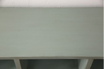 【オーダー注文・受注生産商品】ラフジュ工房オリジナル　アンティーク風ペイント家具　ヒノキ材　くすみがかった色味がおしゃれなマス目棚(飾り棚、収納棚、本棚、オープンラック)