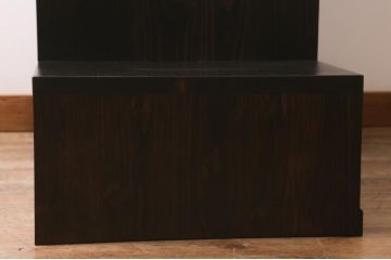 【オーダー注文・受注生産商品】ラフジュ工房オリジナル　古金具リメイク　巾着金具　4段階段箪笥(階段タンス、和たんす、引き出し)