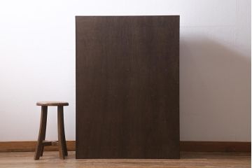 【オーダー注文・受注生産商品】ラフジュ工房オリジナル　古材リメイク家具　引き出し付きパタパタ扉の下駄箱(収納棚、キャビネット)
