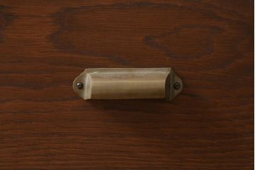 【オーダー注文・受注生産商品】ラフジュ工房オリジナル　古材使用　リメイク家具　ペイント　パタパタ扉　アンティークペイントがおしゃれなキャビネット(収納棚、リビングボード)