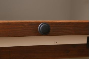 【オーダー注文・受注生産商品】ラフジュ工房オリジナル　古材使用　リメイク家具　ペイント　パタパタ扉　アンティークペイントがおしゃれなキャビネット(収納棚、リビングボード)