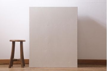 【オーダー注文・受注生産商品】ラフジュ工房オリジナル　古材使用　リメイク家具　ペイント　パタパタ扉　アンティークペイントがおしゃれなキャビネット(収納棚、リビングボード)