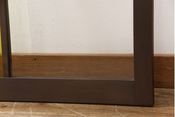 【オーダー注文・受注生産商品】ラフジュ工房オリジナル　大正ロマン風のレトロな雰囲気漂うガラス窓3枚セット(引き戸、ガラス戸、建具)