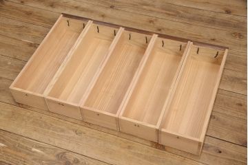 【オーダー注文・受注生産商品】ラフジュ工房オリジナル　特大サイズ!上質な和の空間を演出する7尺水屋箪笥(サイドボード、サイドキャビネット、収納棚、戸棚、カウンター。食器棚)