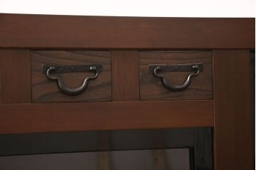 【オーダー注文・受注生産商品】ラフジュ工房オリジナル　特大サイズ!上質な和の空間を演出する7尺水屋箪笥(サイドボード、サイドキャビネット、収納棚、戸棚、カウンター。食器棚)