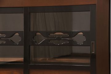 【オーダー注文・受注生産商品】ラフジュ工房オリジナル　特大サイズ!上質な和の空間を演出する7尺水屋箪笥(サイドボード、サイドキャビネット、収納棚、戸棚、カウンター。食器棚)